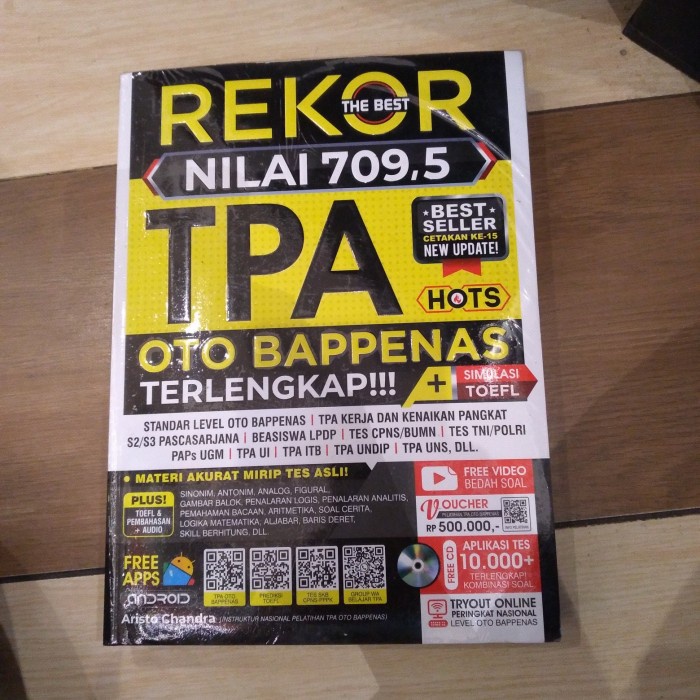 

HOT SALE!!! NEW REKOR NILAI 709,5 TPA OTO BAPPENAS TERLENGKAP TERLARIS