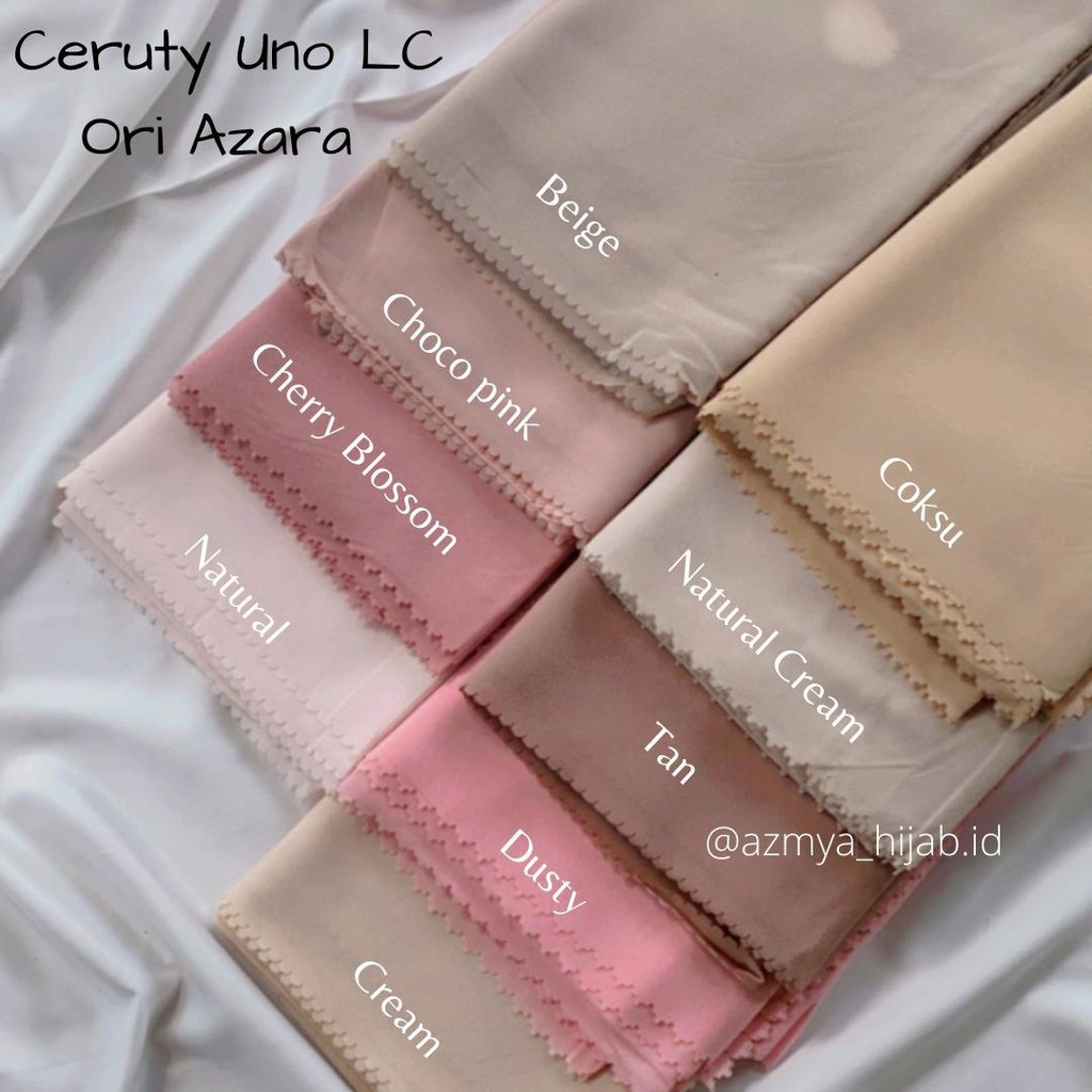 Segempat Syar'i Ceruty Uno 130x130 LASERCUT Bahan Ceruty Babydoll