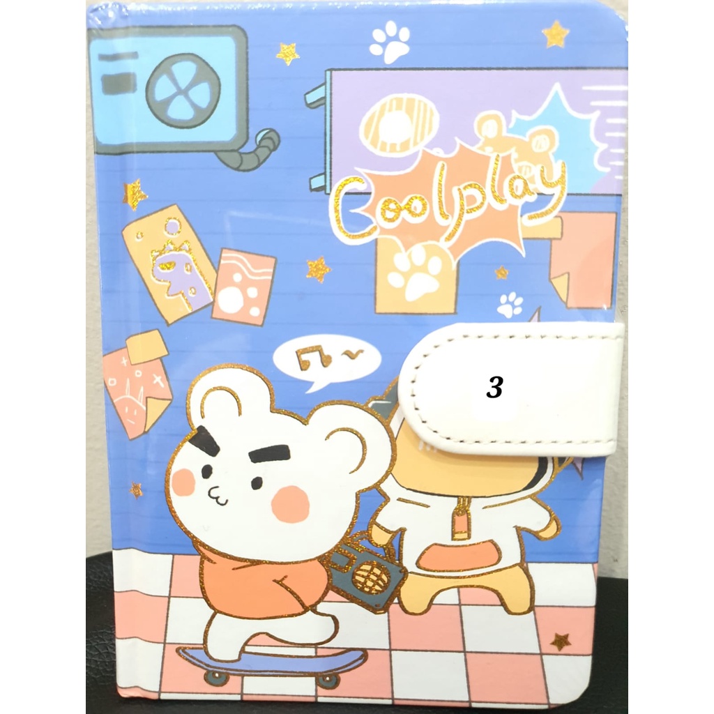 

Terlaris ✨ - Buku Diary Notebook Lucu Agenda Import Cool Play3.1.23