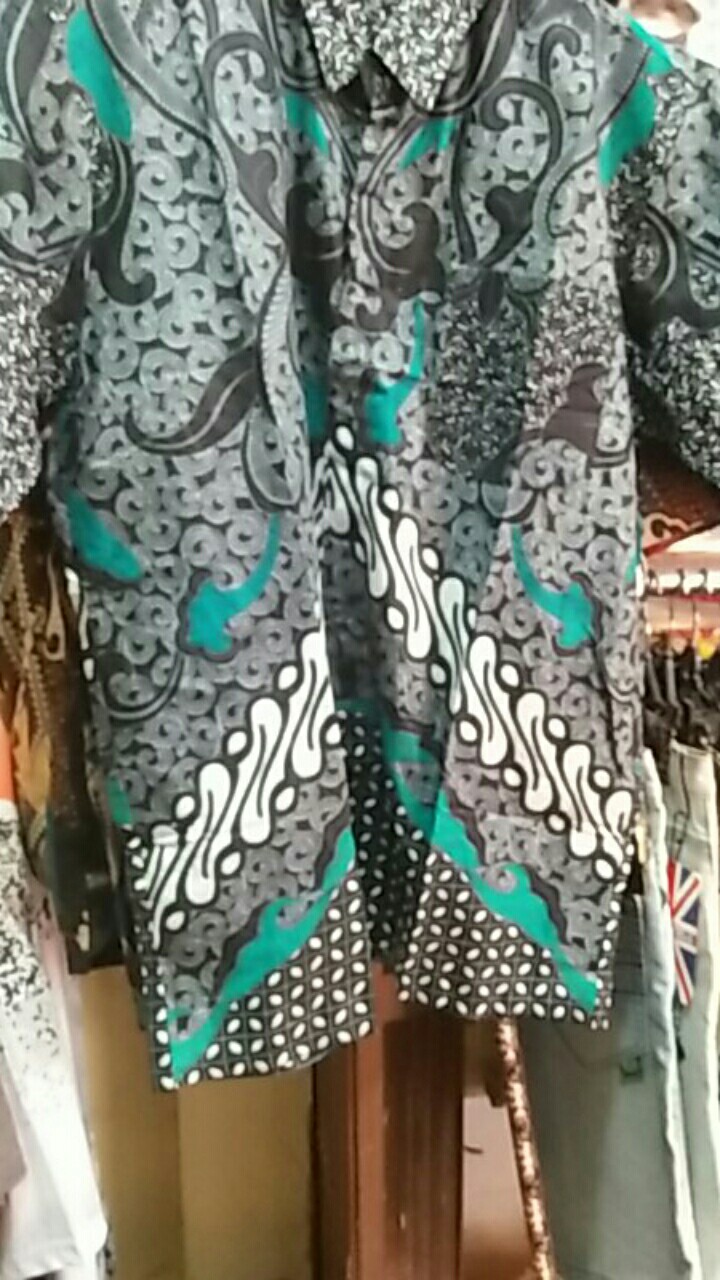 Batik Pria Lengan Pendek Premium Batik Berkah Hrb026 Motif Keratonan Kode 002 Size M L Xl Xxl