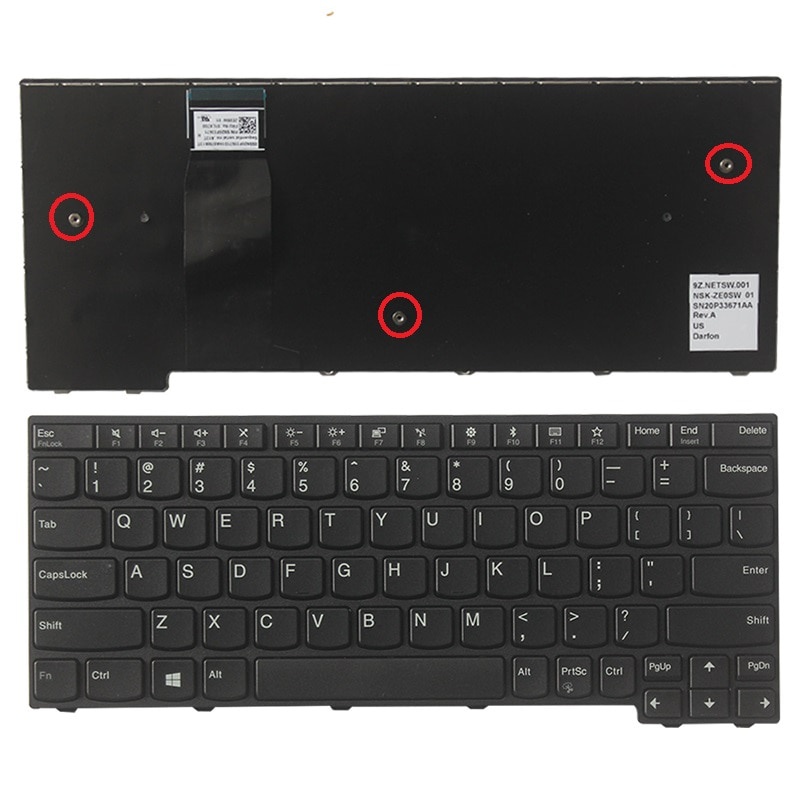 PreOrder NEW US laptop keyboard For Lenovo yoga 11e yoga11e US/English keyboard black