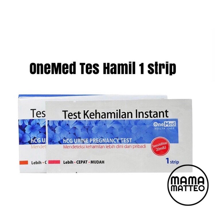 Tes Hamil Onemed / OneMed Tes Kehamilan / HCG Urine Pregnancy Test - 1 strip