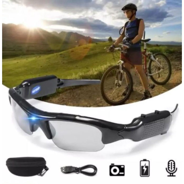 Kacamata Kamera Spy 720P Hd / Kacamata Kamera Pengintai 720P Resulusi