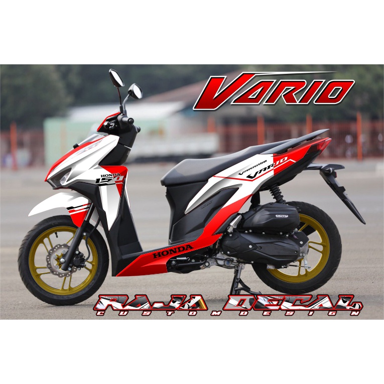 Decal Sticker Vario 150/125_Stiker Decal Honda Vario New Disain Livery Malaysia