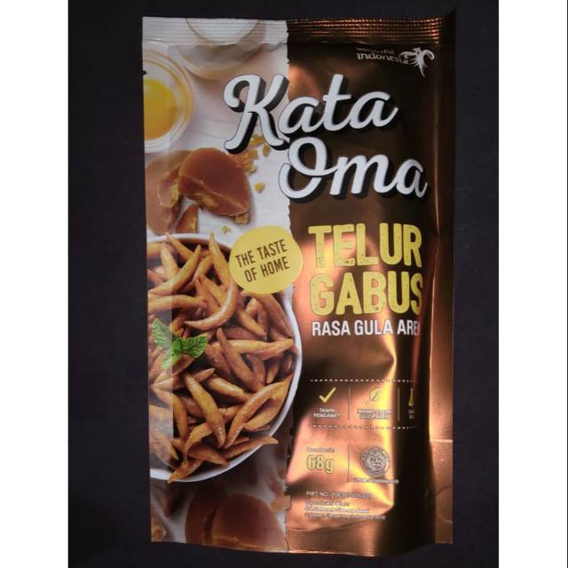Kata oma telor gabus 68gr