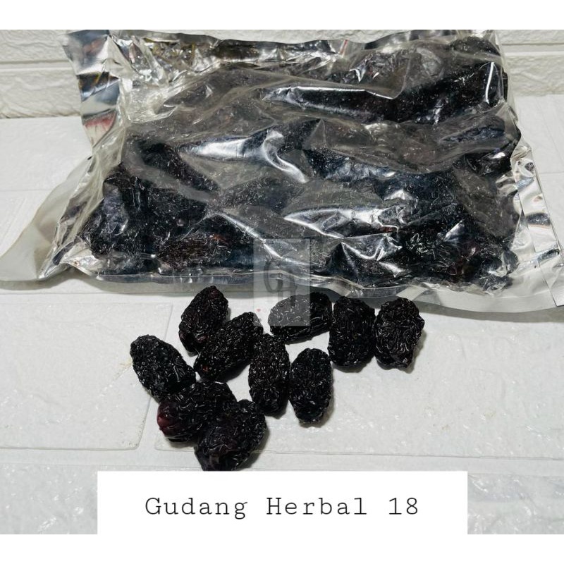 

Kurma Hitam Cina 1000gram/ O Co/ Black Dates Hei Zhao