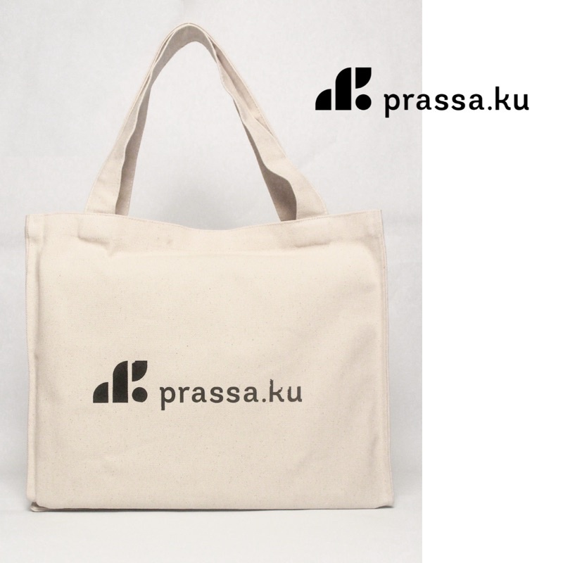 Prassa.ku | Lizio Bag - Tas Tote | Totebag Kanvas Sablon