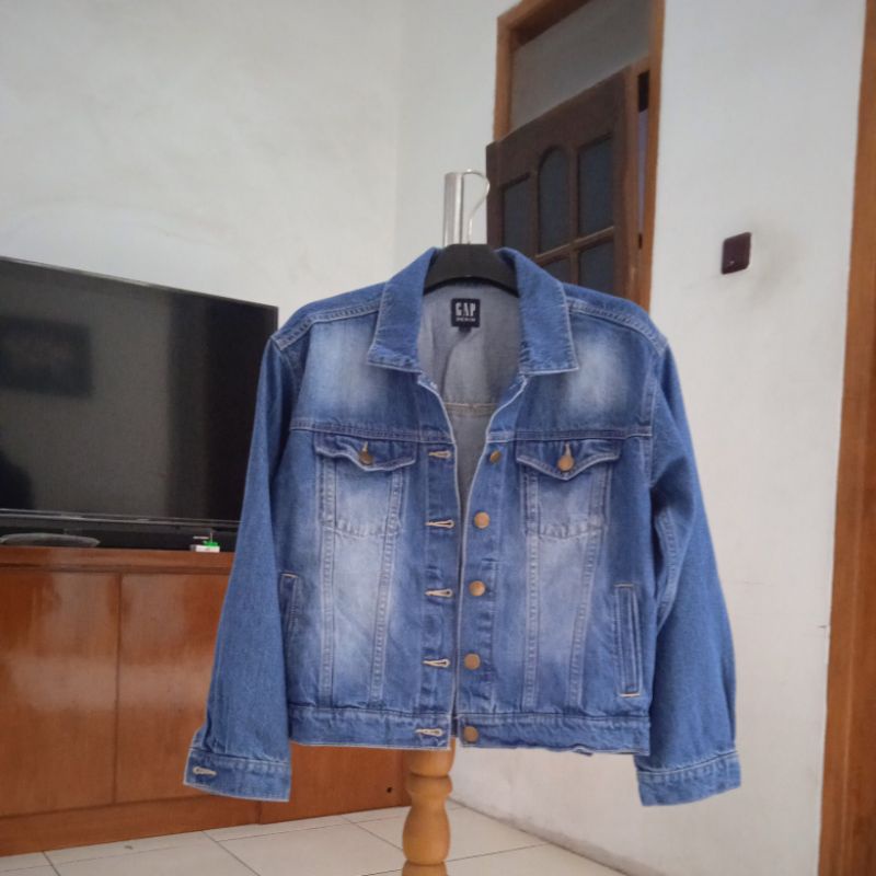 Jaket Jeans cewek by GAP