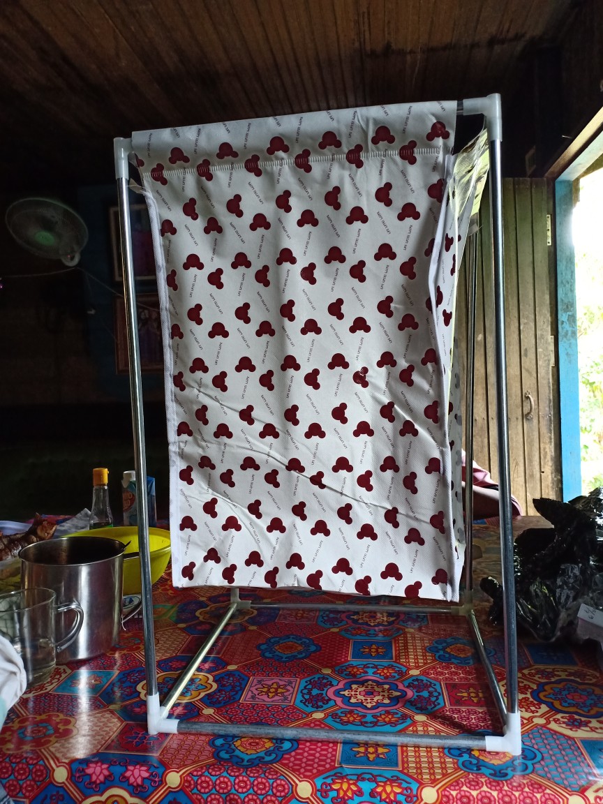 Keranjang Cucian Berdiri Laundry Box Stand Tempat Cuci Baju Kotor Cucian Bag