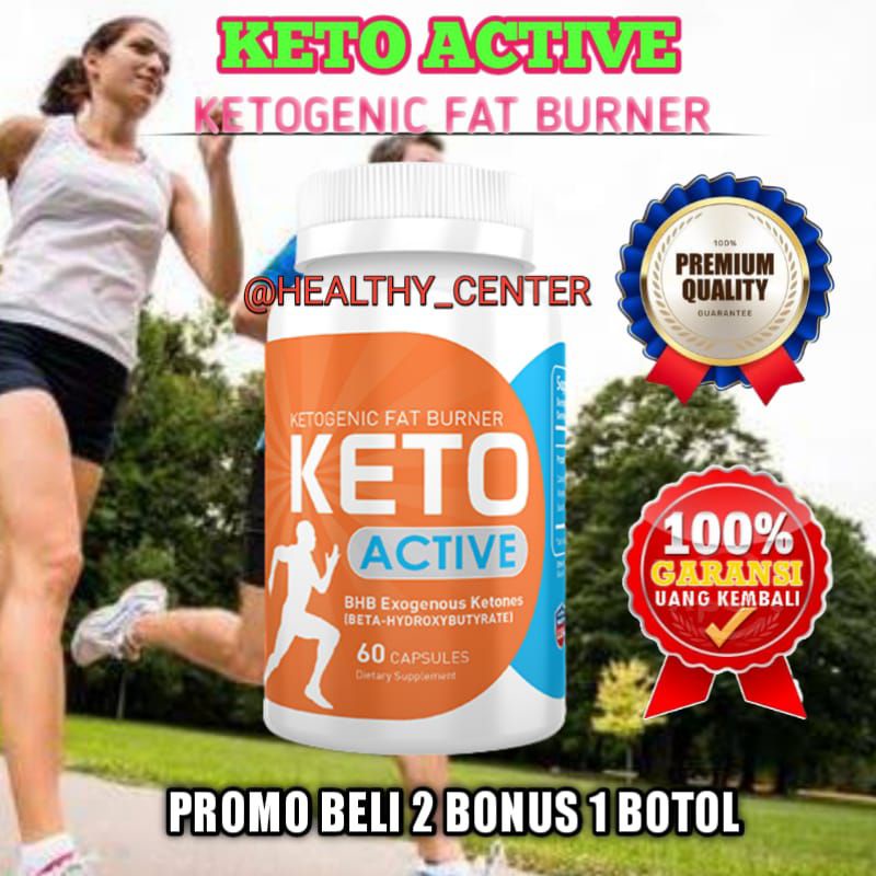 Suplemen Kesehatan Diet Keto Active Ketogenic Fat Burner Weight Loos