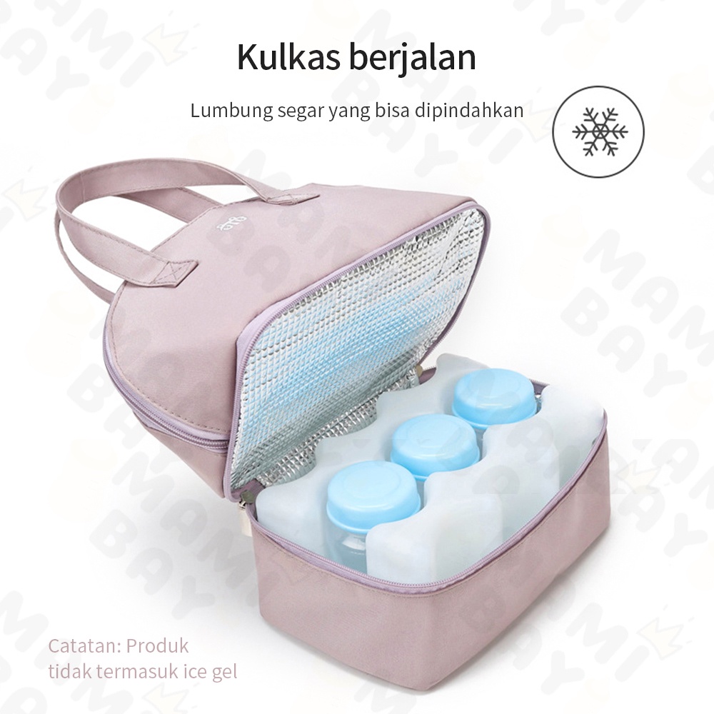 OKEYI Tas perlengkapan bayi tahan air diaper bag tas asi bayi