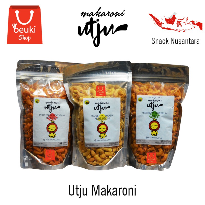 

Utju Makaroni Super Pedas - 135gr