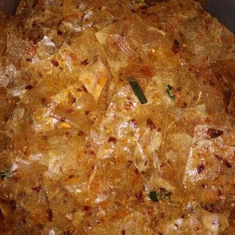 

54eh Keripik Kaca Pedas Daun Jeruk/Keripik Beling - 1/4 Kg 60Jh