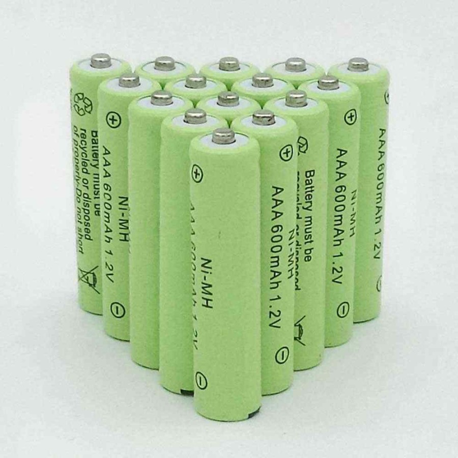 Battery AAA 600mah AAA 700Mah Nimh Rechargeable Baterai Charge Batre cas Ni-MH