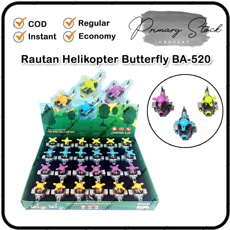 

Rautan Lucu Bentuk Helikopter Unik Murah Pengserut Anak Cowok Perempuan Laki Laki Butterfly BA 520