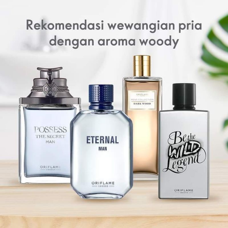 Parfum Pria Eternal Man Edt, Dark Wood, Be The Wild Legend Edt,Venture Power Edt,Excite Force Edt