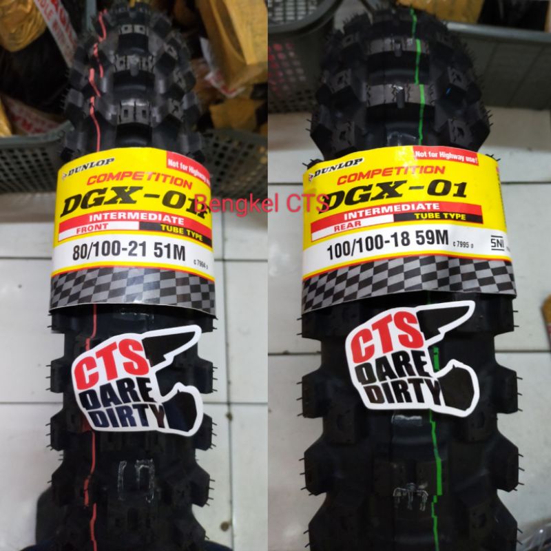 Ban Trail Cross Dunlop DGX-01 18-100/100 21-80/100