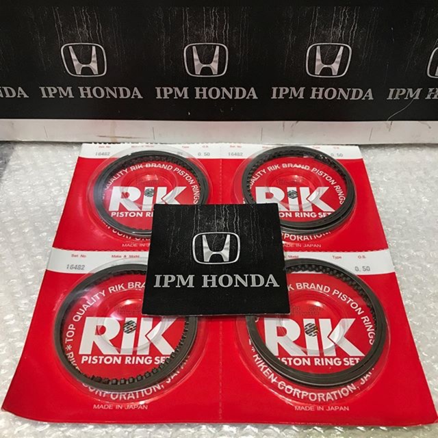 16482 / 16485 RIK Japan Ring Seher Piston Honda Accord Prestige 1986 1987 1988 1989 STD 025 050 075 100