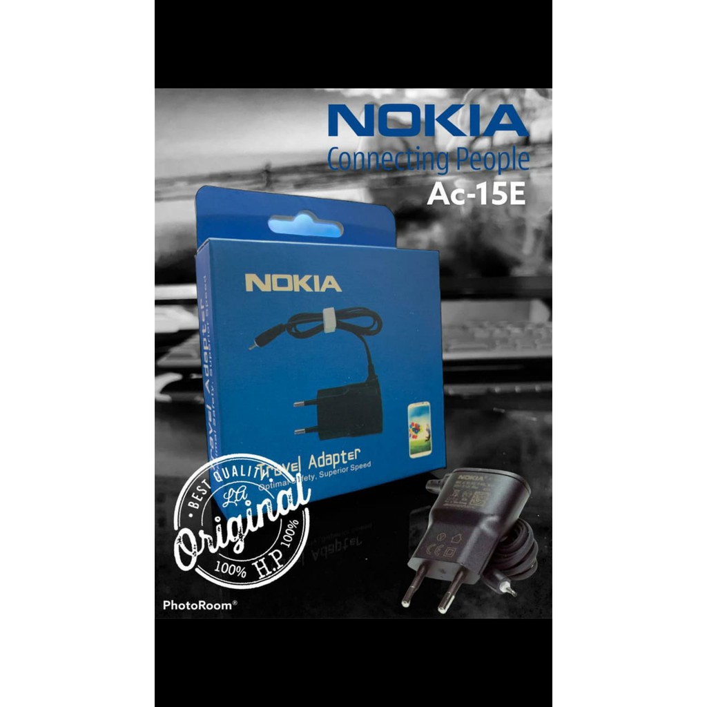 CHARGER/CASAN NOKIA TUSUK KECIL ORIGINAL 99.99% PACKING PRRSS