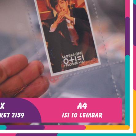

➢ BANTEX COLLECTOR POCKET A4 2159 ISI 10 LEMBAR ☟
