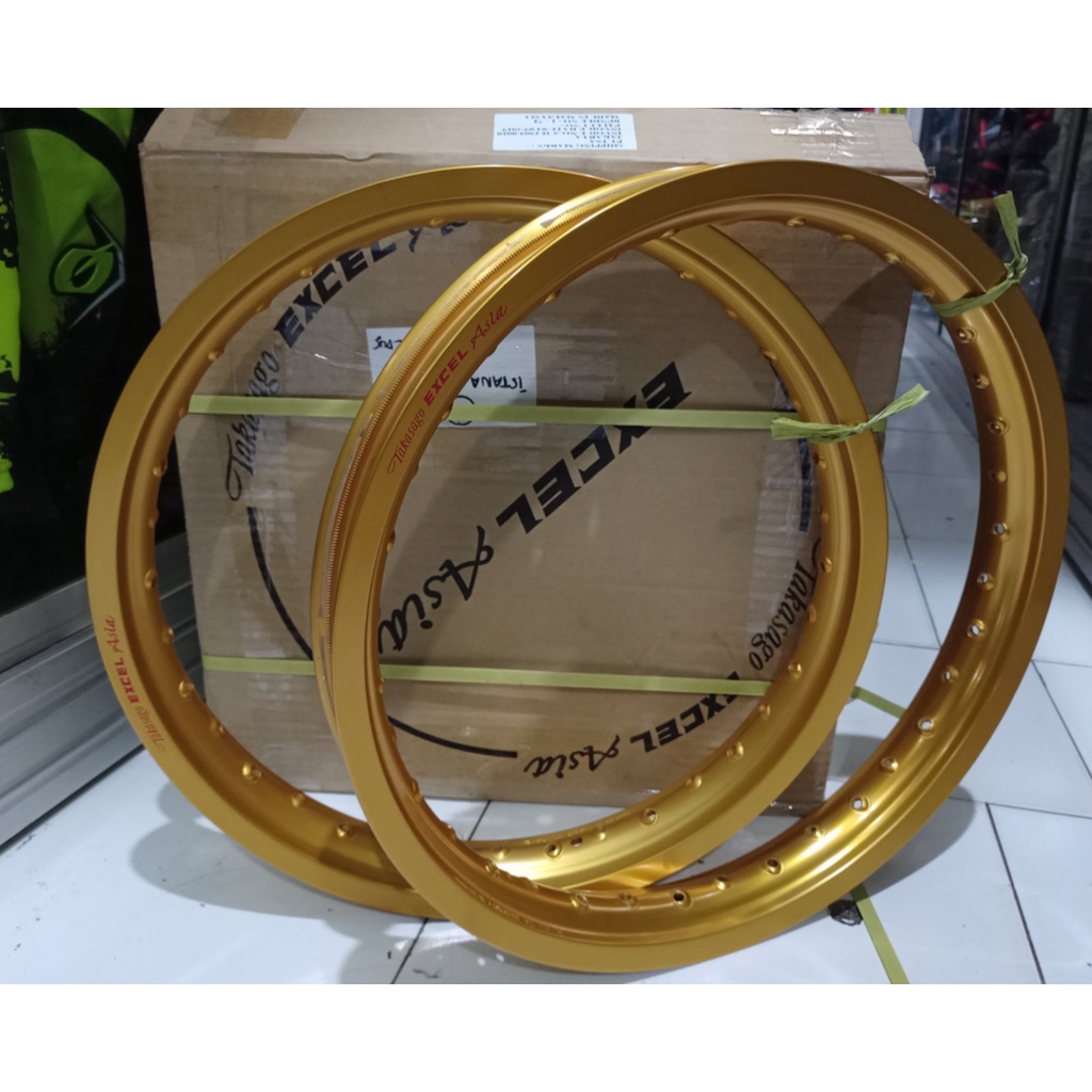 READY VELG TAKASAGO EXCEL ASIA GOLD 185 215 RING 18 ORIGINAL