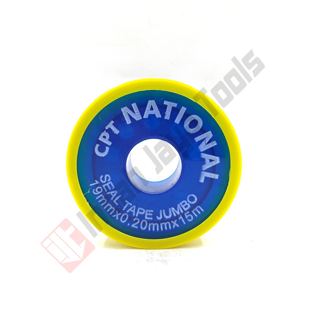 CPT NATIONAL Seal Tape JUMBO 19mm x 15M - Sealtape Isolasi Solasi Kran