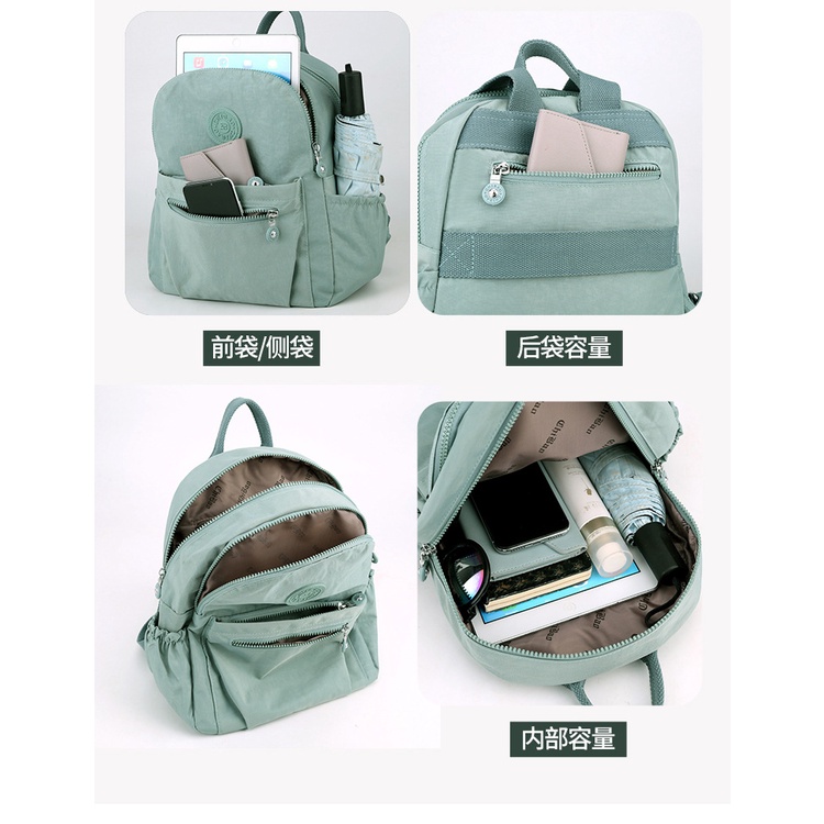 Tas Wanita Tas Ransel Korea Remaja Sekolah Kuliah Wanita Backpack Terbaru 2023 Tas Fashion Chibao Original L-066