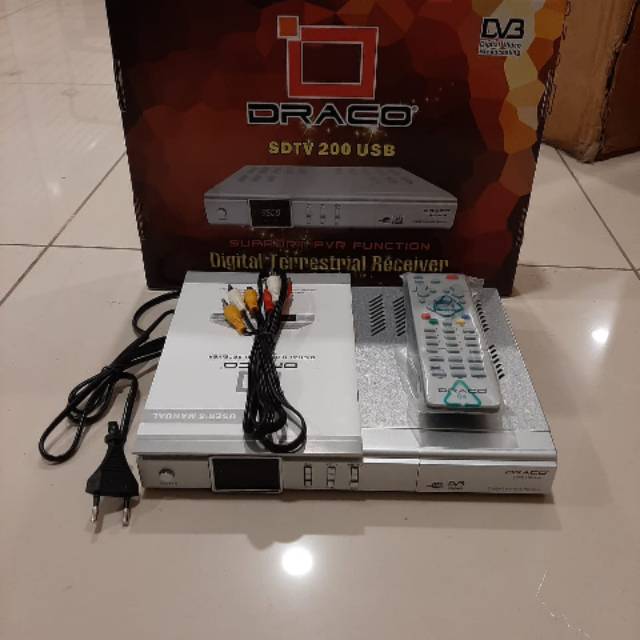RECEIVER PARABOLA DIGITAL DRACO USB ORIGINAL GARANSI RESMI