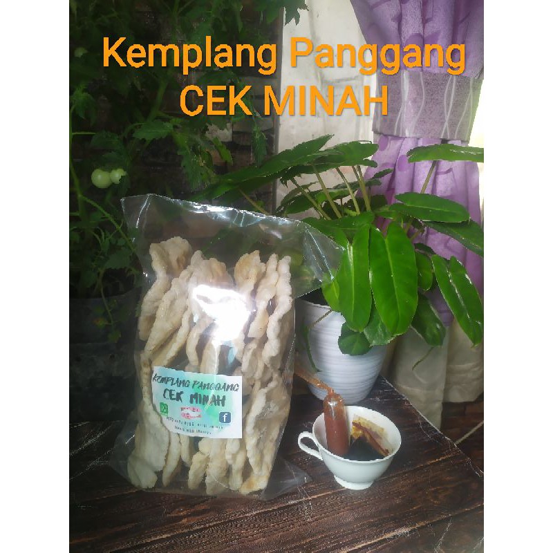 

kemplang panggang CEK MINAH.khas palembang