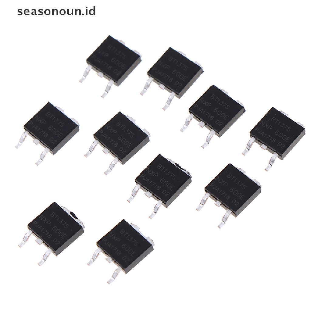 10 Pcs triac SMD TO252 BT137S-600E BT137S