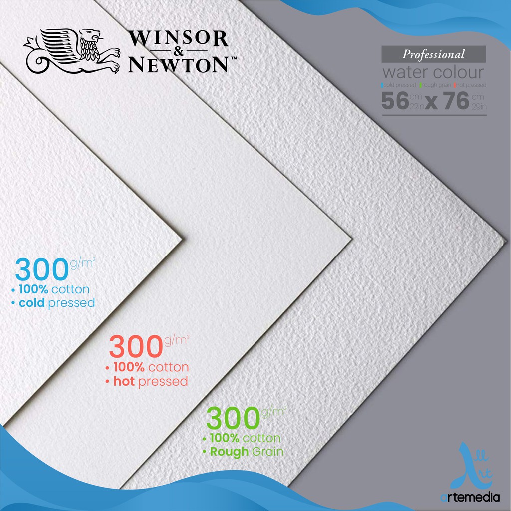  Kertas  Cat Air Winsor Newton Professional 56x76cm 