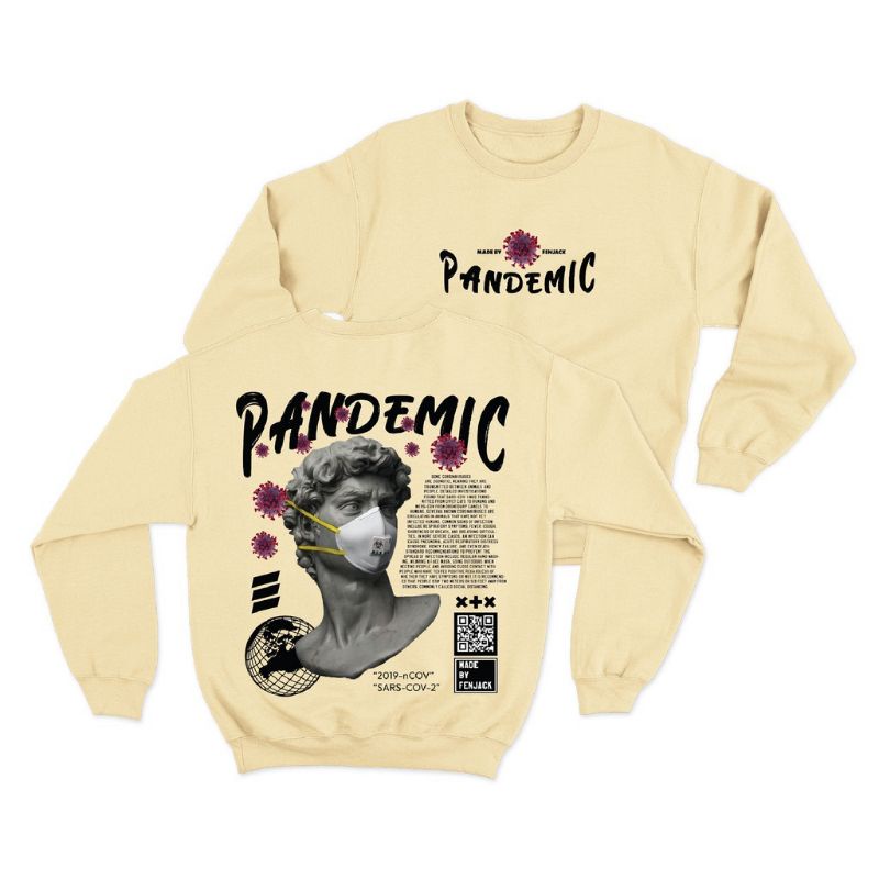 Sweater crewneck unisex (Pandemic)