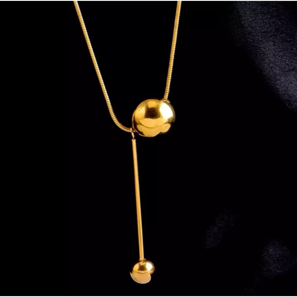 Kalung titanium termurah kalung wanita Bestseller fashion korea