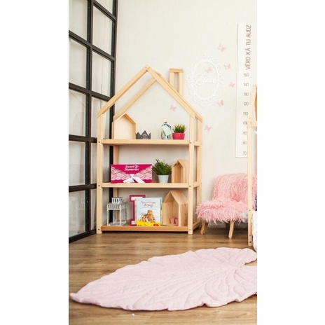 Rak mainan rak boneka rak kayu rak custom