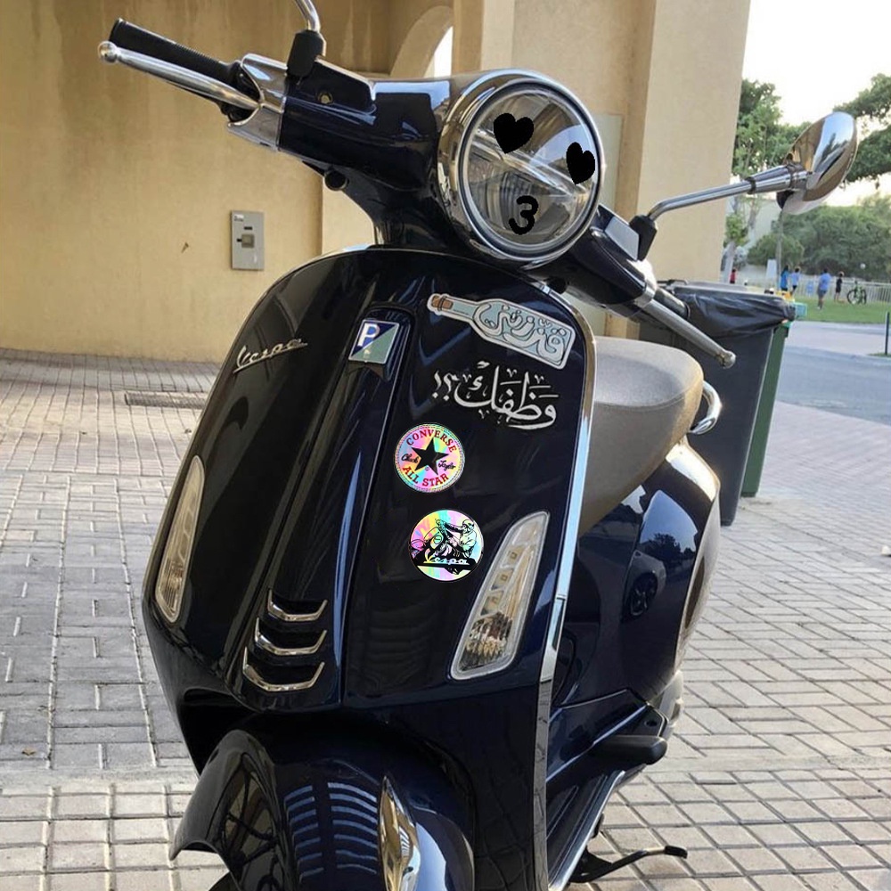 Stiker Logo Vespa Italia 3D Bahan Resin Untuk PIAGGIO Vespa GTS300 LX125 LX150 125 150 ie Sprint Primavera 300