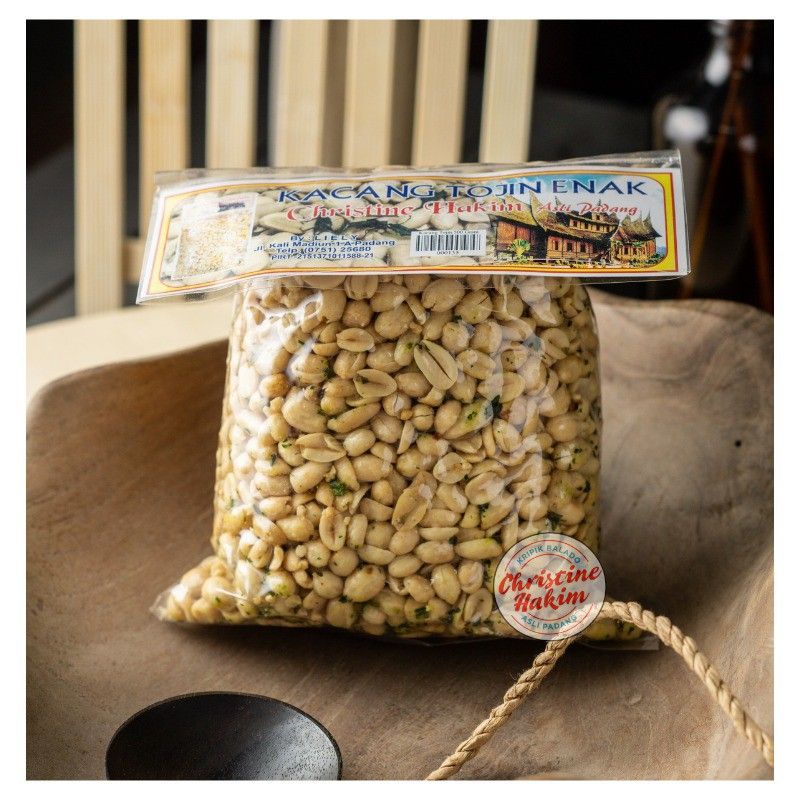 

Kacang Tojin Christine Hakim 500 gr / Kacang Tujin Bawang Goreng Khas Padang