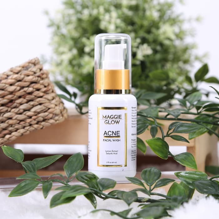 MAGGIE GLOW ACNE FACIAL WASH BPOM NA18161204142
