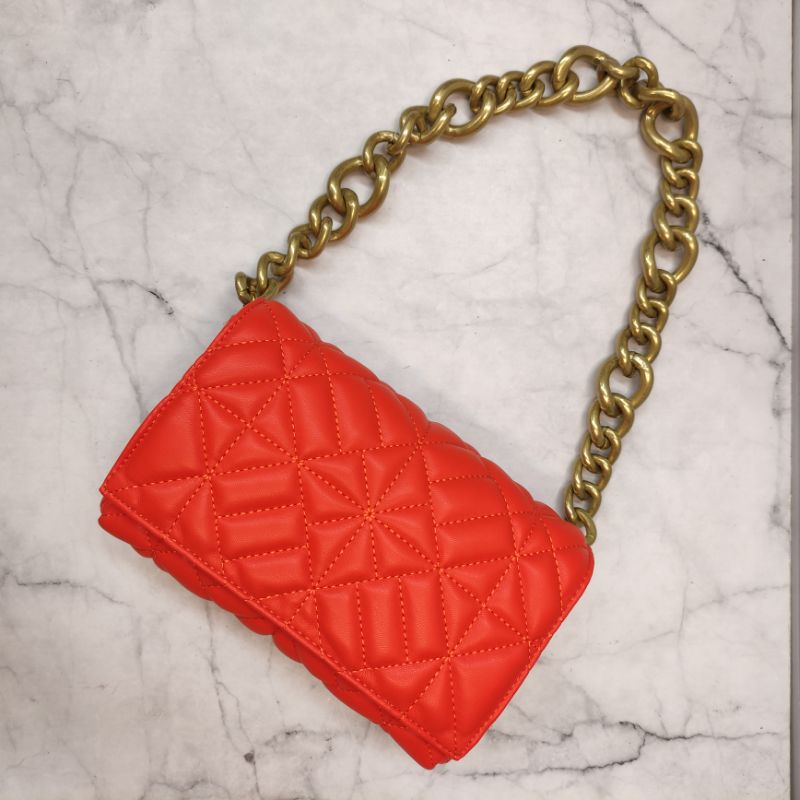 Zara Quilted Chain bag