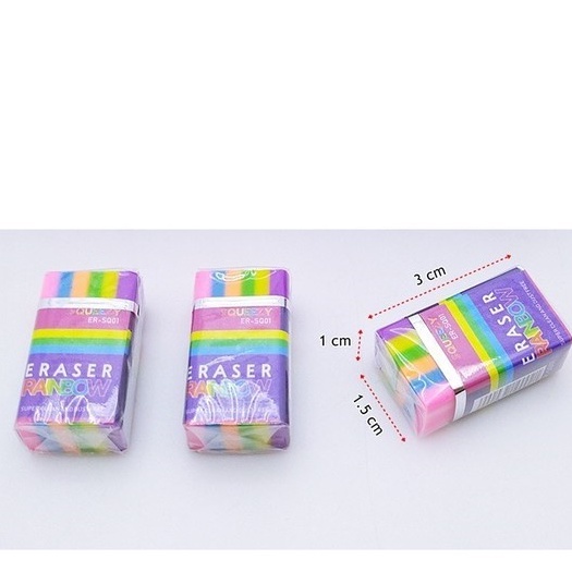 

Penghapus Pendek Rainbow Squeezy Non Toxic