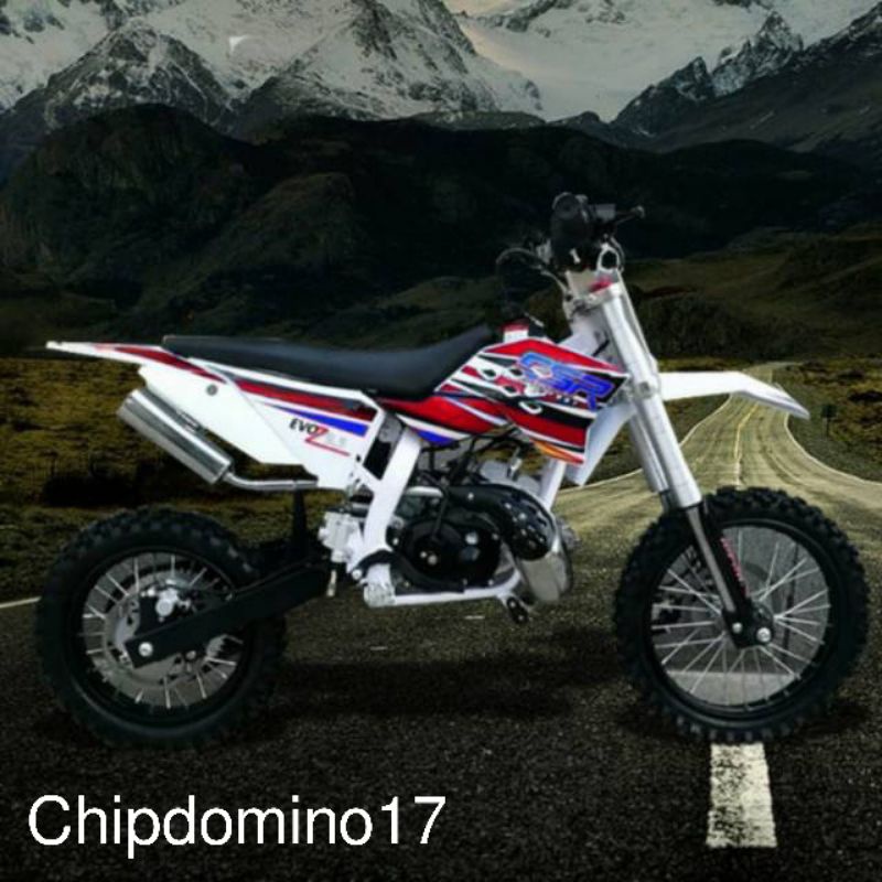 MOTOR MINI MEDIUM TRAIL MT VI A 50 CC 2 TAK ~ MOTOR CROSS ANAK