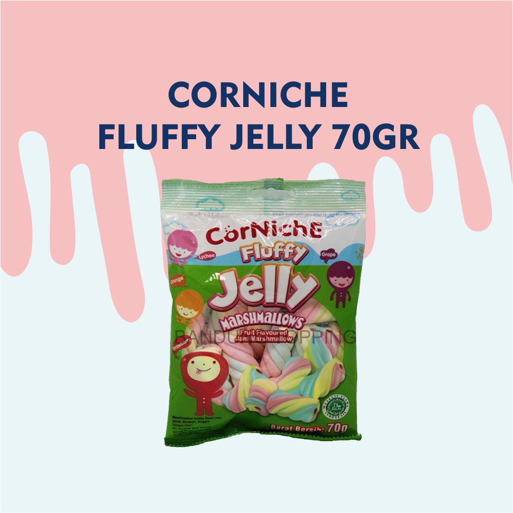 Corniche fluffy jelly marshmallow 70gr