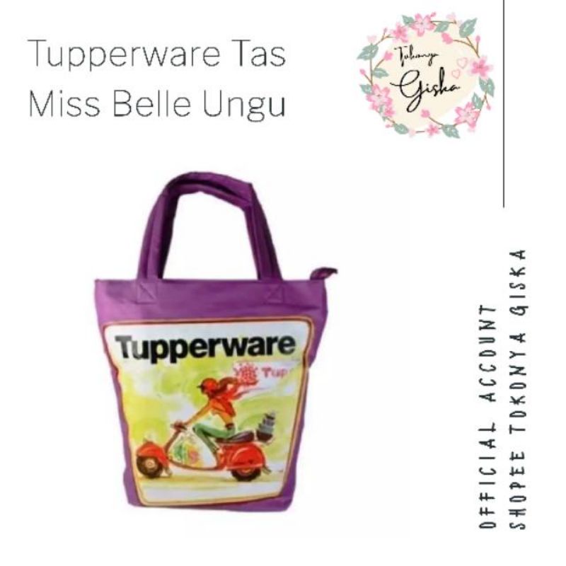 Tas kit bag ungu Tupperware
