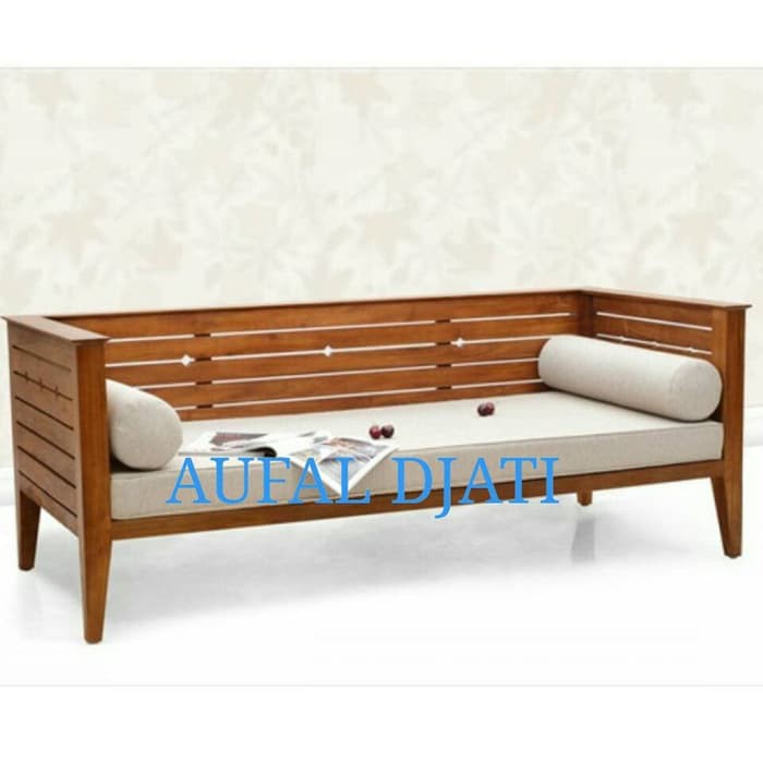 Jual Kursi Sofa Santai Teras Bale Bale Bangku Risban Daybed Top Jati