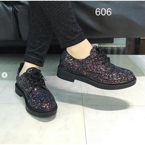 Sepatu mid heels 606