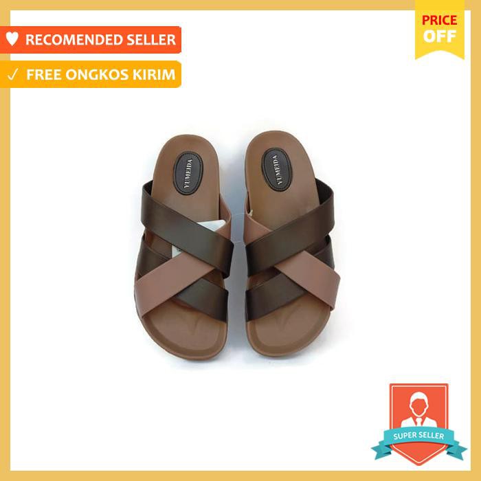Sandal/Sendal Pria Yumaeda Tebal Nyaman - Sepatu Pria - Sandal Pria