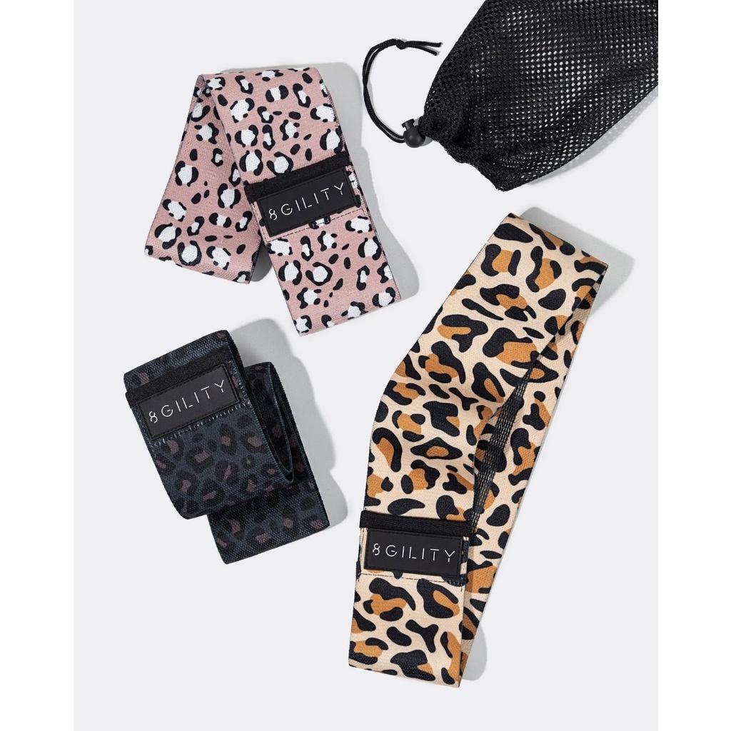 Hip Resistance Bands | Fabric Bands | Booty Bands | Jungle Prints | Light, Medium & Heavy Resistance