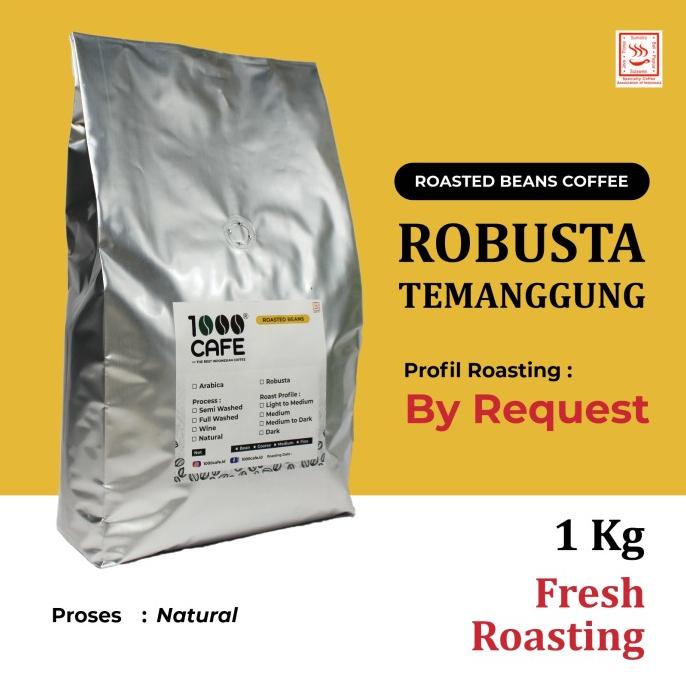 

[COD] Biji Kopi Robuasta Temanggung 1Kg [COD]