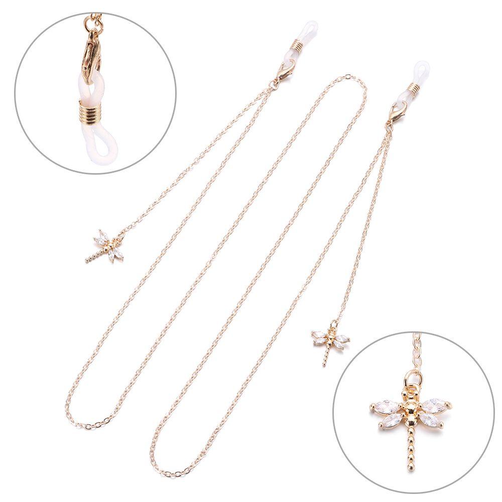 Lily Rantai Kacamata Anti Slip Kacamata Baca Penahan Tali Kacamata Holder Glasses Chain