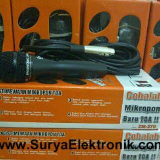 Jual Mic TOA ZM270 ZM 270 ZM-270 Mik Microphone Toa Jogja Original