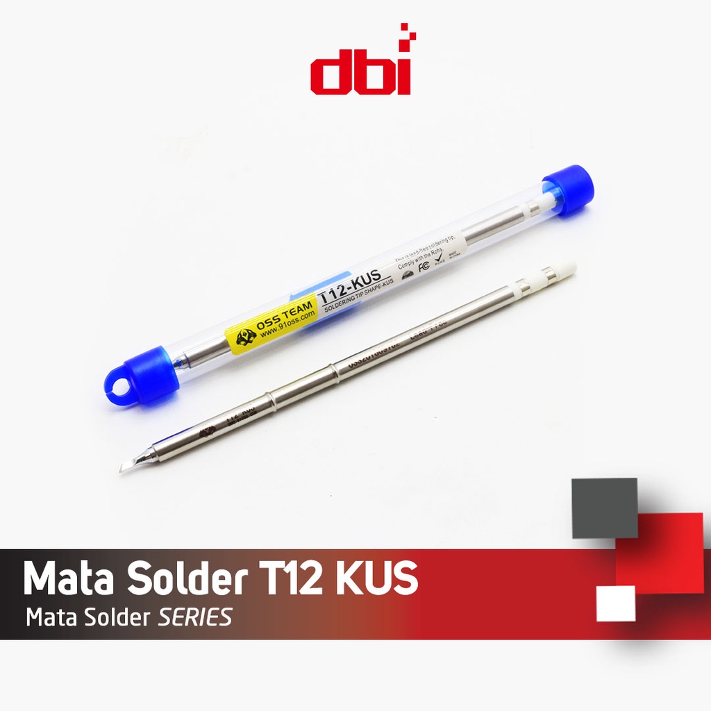 Mata Solder - Solder TIP Universal T12 type BJS BLS Lancip KU KUS Pisau Miring